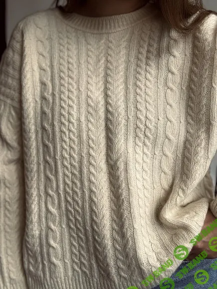 [Вязание] Джемпер Косички [Карина Шахрай]