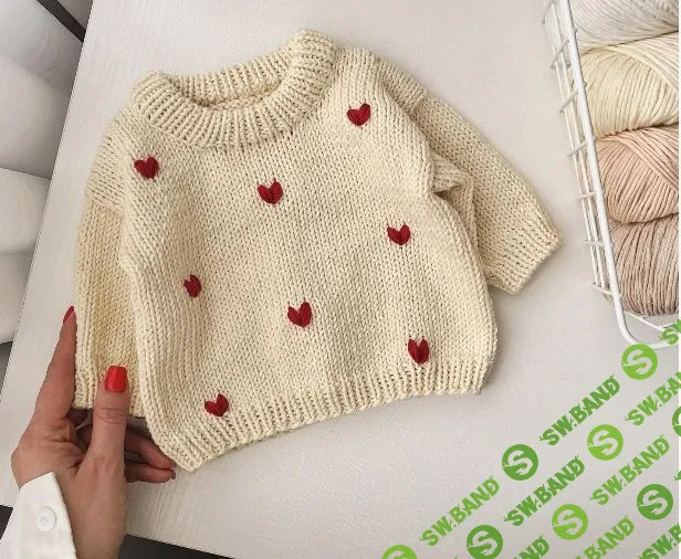 [Вязание] Джемпер «Любимчик» [Юлия Голубева]