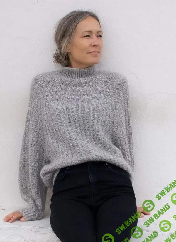 [Вязание] Джемпер оверсайз Ribbed [Вяжи.ру] [Энне Венцель]