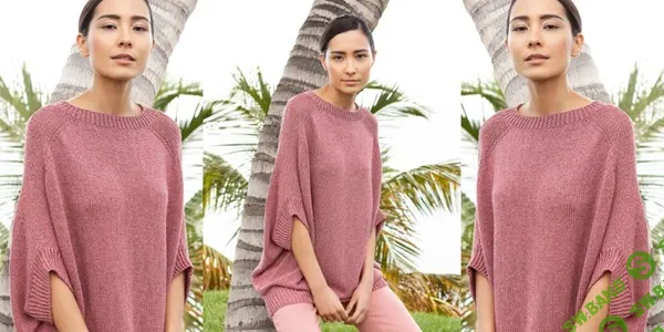 [Вязание] Джемпер реглан вязаный спицами [Вяжи.ру]