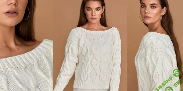 [Вязание] Джемпер с косами Parched [Вяжи.ру] [Ким Харгривз]