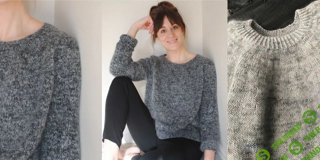 [Вязание] Джемпер сверху Hug [Вяжи.ру]