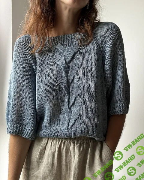 [Вязание] Элегантный топ Busan [Вяжи.ру] [Aegyoknit]