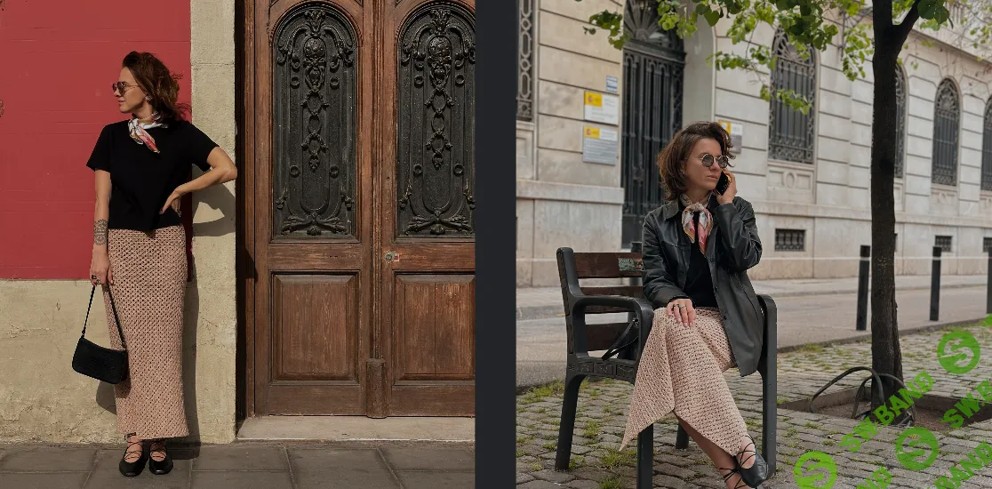 [Вязание] Юбка с разрезом [lavkabulavka] [Анастасия Асанова]