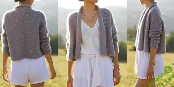 [Вязание] Кардиган без швов Winter Moonlight [Вяжи.ру] [Minimi Knit Design]