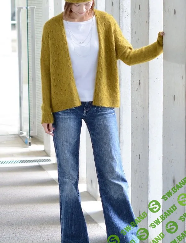 [Вязание] Кардиган из мохера Evening Dew [Вяжи.ру] [Ририко]