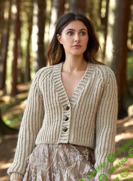 [Вязание] Кардиган из толстой пряжи Beda [Вяжи.ру] [Ким Харгривз]