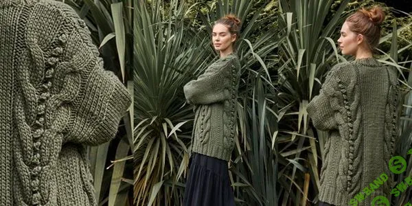 [Вязание] Кардиган из толстой пряжи Fall [Вяжи.ру] [Ким Харвгривз]