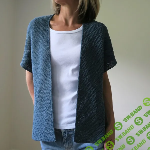 [Вязание] Кардиган кимоно TailFeather [Вяжи.ру] [Хайди Киррмайер]