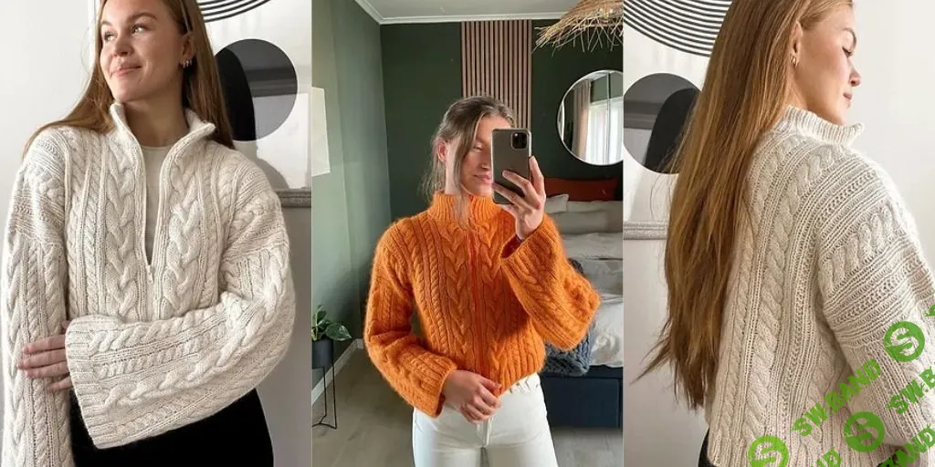 [Вязание] Кардиган на молнии Storm Cardigan [Вяжи.ру]