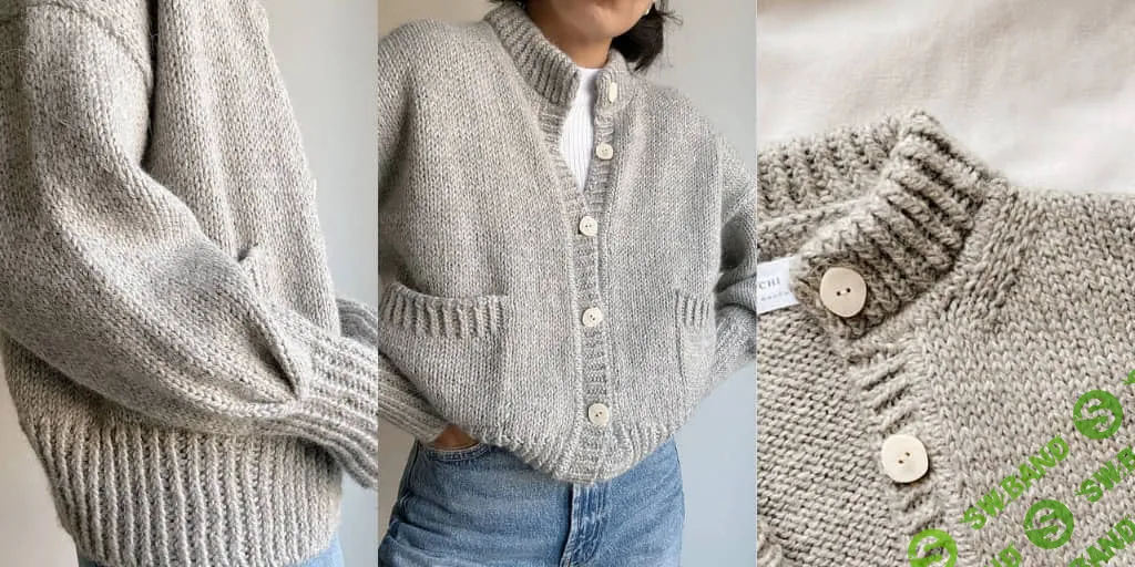 [Вязание] Кардиган оверсайз Seul [Вяжи.ру] [mochi-knits]