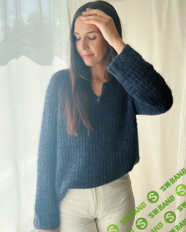 [Вязание] Кардиган/Пуловер ломаной резинкой Sammensat 8.5 [Вяжи.ру] [Elsebeth Judith]