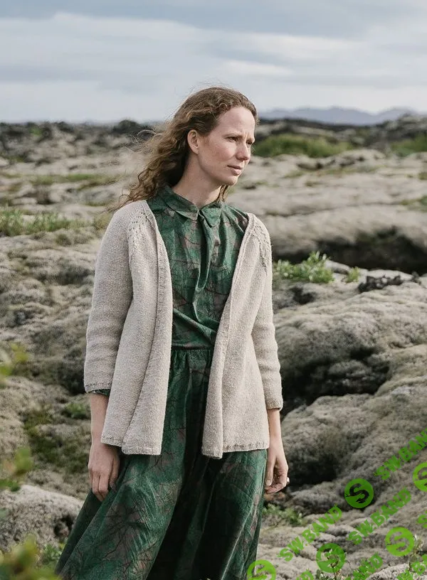 [Вязание] Кардиган с ажурным регланом Selenite [Вяжи.ру] [Энни Роуден]