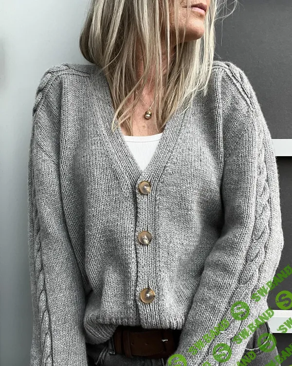 [Вязание] Кардиган с косами Braidy Loop [Вяжи.ру] [Otherloops]