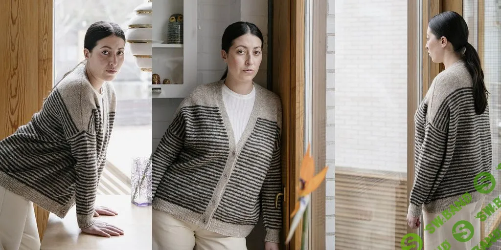 [Вязание] Кардиган с полосками Kyllikki [Вяжи.ру]