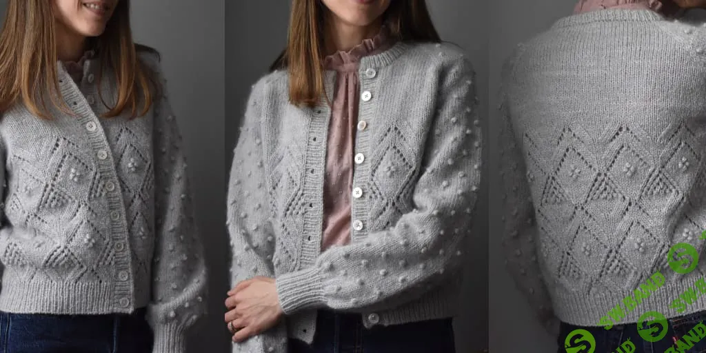 [Вязание] Кардиган с шишечками Perline [Вяжи.ру] [Tricot Design MCL]