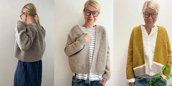 [Вязание] Кардиган спицами Kallias [Вяжи.ру] [Изабэль Кремер]