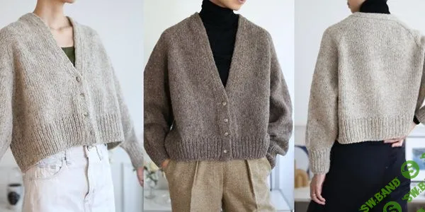 [Вязание] Кардиган спицами Puro [Вяжи.ру] [Rui Yamamuro]
