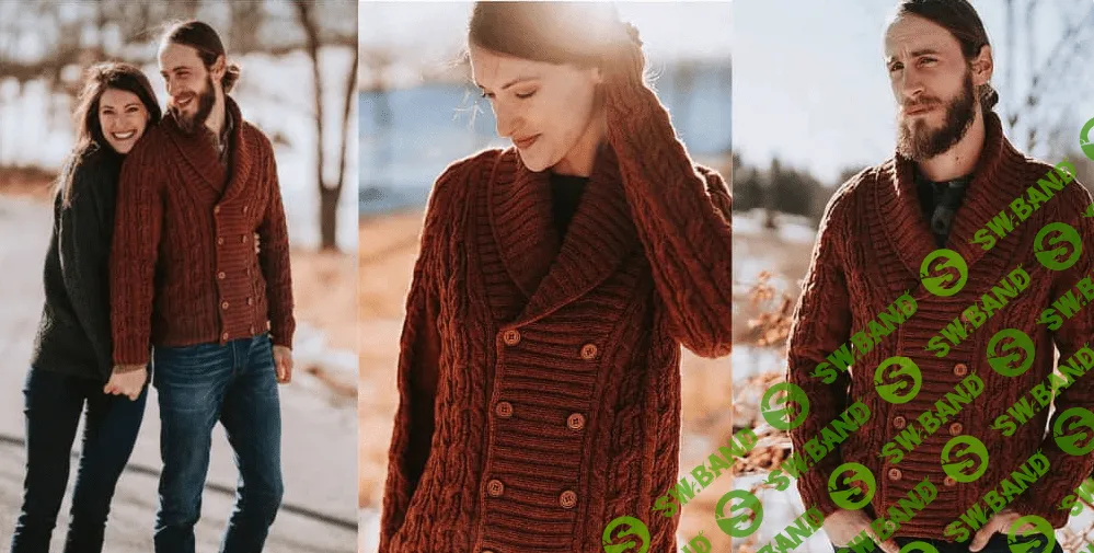 [Вязание] Кардиган унисекс Olympia [Вяжи.ру] [Cheryl Toy]