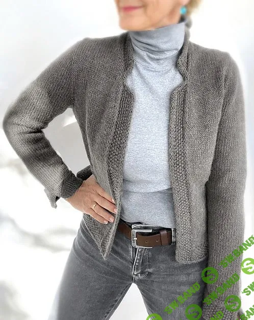 [Вязание] Кардиган в стиле шанель Pure Seeds [Вяжи.ру]