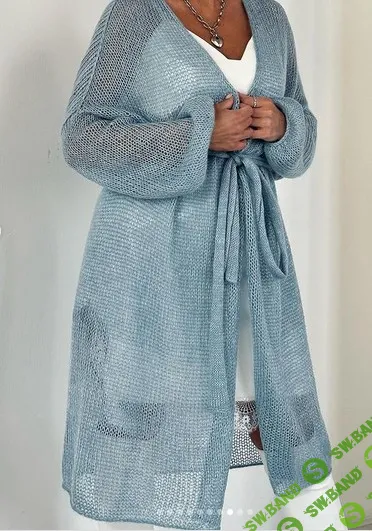 [Вязание] Кардиган Воздух [Наталья Курникова] [nataknitwear]