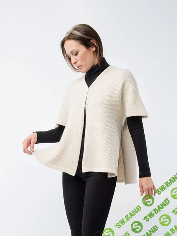 [Вязание] Кейп спицами Boulevard [Вяжи.ру] [Шэлли Андерсон]