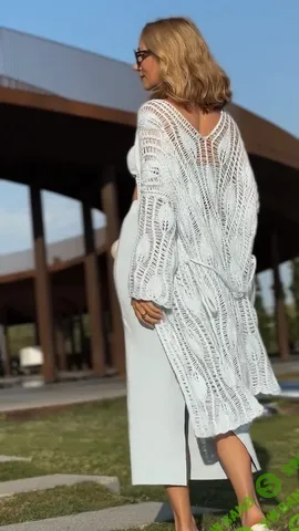 [Вязание] Кимоно Лиана [Юлия Имукина]