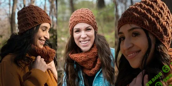 [Вязание] Комплект из шапки и снуда Dubloons [Вяжи.ру] [Lynette Meek]