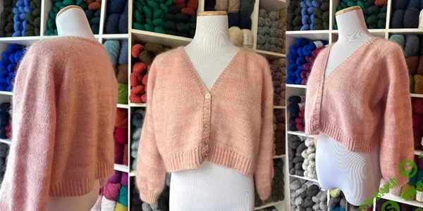 [Вязание] Короткий кардиган Macaron [Вяжи.ру]