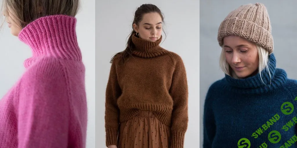 [Вязание] Короткий свитер North Cropped [Вяжи.ру] [HipKnitShop]