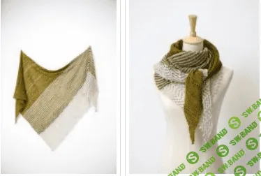 [Вязание] Красивая шаль спицами Spotlight [Вяжи.ру] [Джанин Каллио]