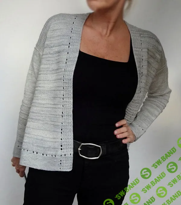 [Вязание] Легкий кардиган Holey Comfort [Вяжи.ру] [Юта фон Хинтерм Штайн]