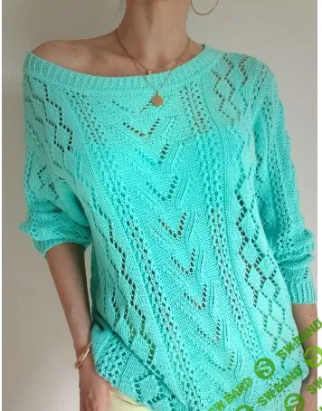 [Вязание] Летний Ажурный Джемпер [Наталья Ковалева]