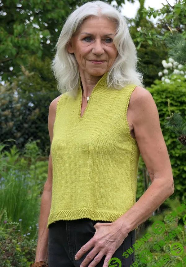 [Вязание] Летний топ Breakfast at Tiffany´s [Вяжи.ру] [Heidemarie Kaiser]