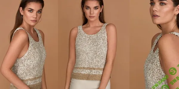 [Вязание] Летний топ Fringe [Вяжи.ру] [Ким Харгривз]