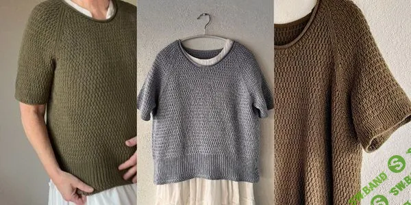 [Вязание] Летний топ реглан Quatro [Вяжи.ру] [Lone Kjeldsen]