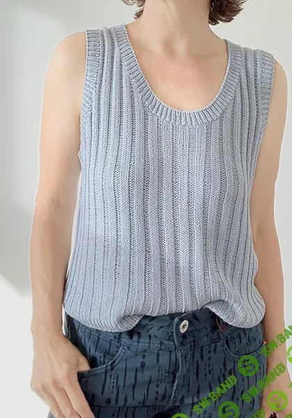 [Вязание] Летний топ Riika [Вяжи.ру] [rosa.p.]