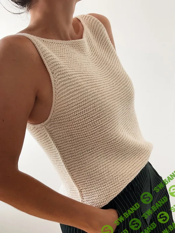 [Вязание] Летний вязаный топ Soho [Вяжи.ру] [Caidree]