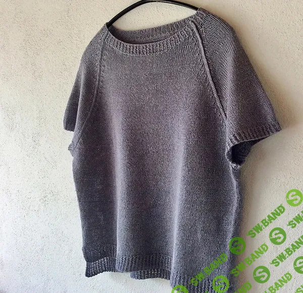 [Вязание] Льняной топ Hor no 3 [Вяжи.ру] [Лёне Кьелдсен]