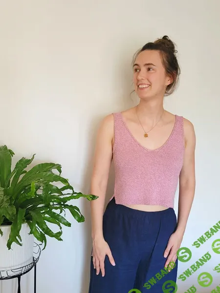 [Вязание] Майка спицами Tip Top [Вяжи.ру]