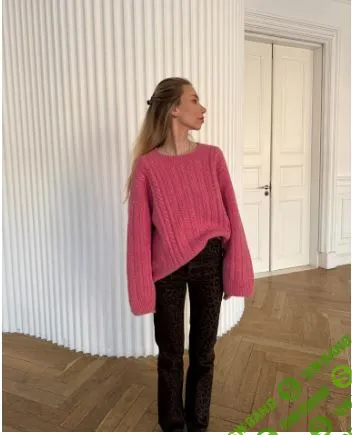 [Вязание] Мамин свитер плюс жилет 2 в 1 [Maleeva.knits] [Дарья Баруздина]