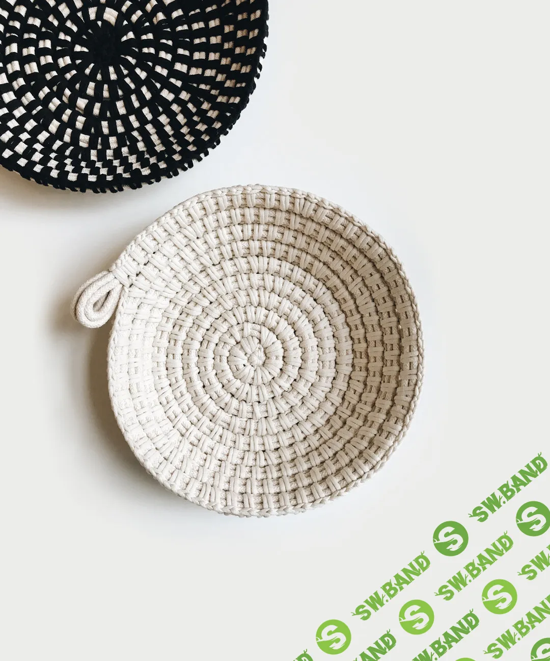 [Вязание] Мастер-класс корзинка Бахон [debrosse.com]