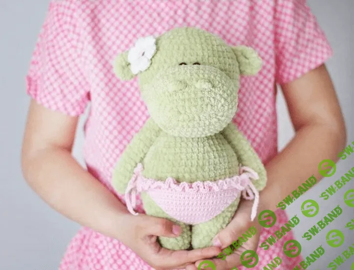 [Вязание] МК «Бегемоша» и «Поросяша» (2020) [@isaeva_toys]