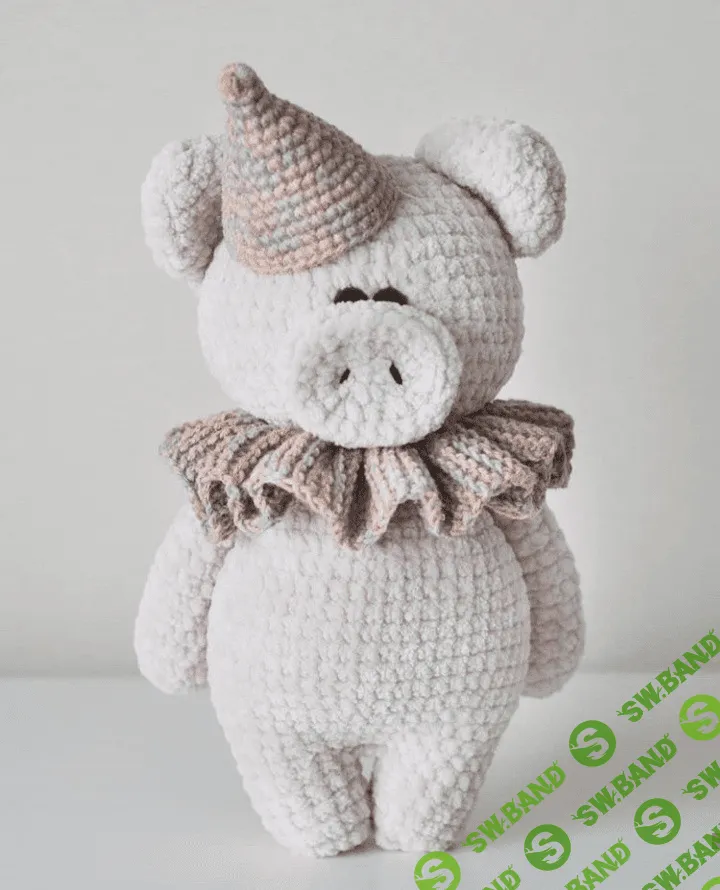 [Вязание] МК «Бегемоша» и «Поросяша» (2020) [@isaeva_toys]