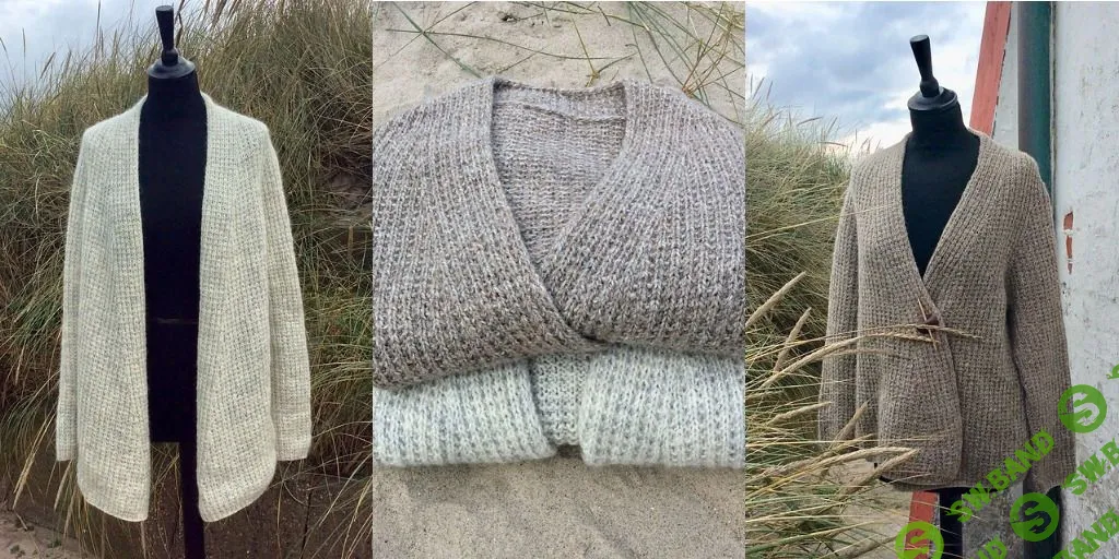 [Вязание] Модный кардиган спицами Naturligvis [Вяжи.ру] [Лёне Кьелдсен]