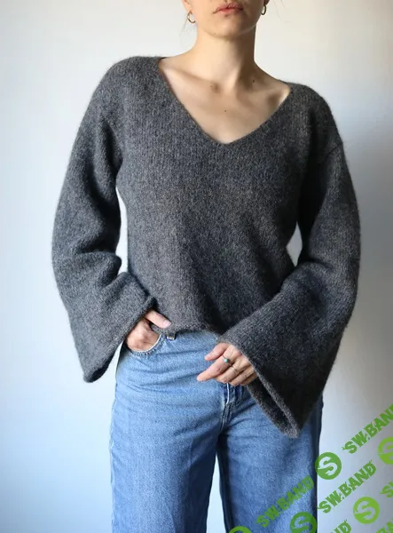 [Вязание] Модный пуловер Sonja [Вяжи.ру] [Steffi Haberkern]