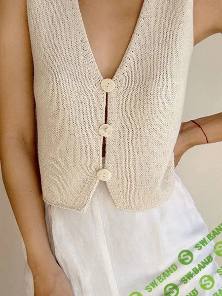 [Вязание] Модный жилет Claire Vest [Вяжи.ру]