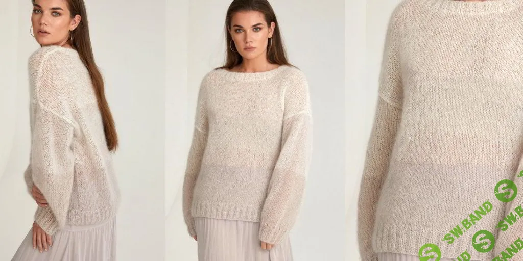 [Вязание] Мохеровый свитер Taupe [Вяжи.ру] [Ким Харгривз]