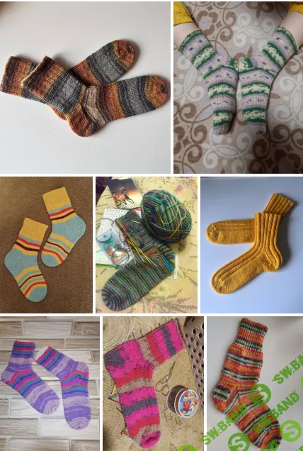 [Вязание] Носочная группа для начинающих + Хеликс [Оксана Карамышева]