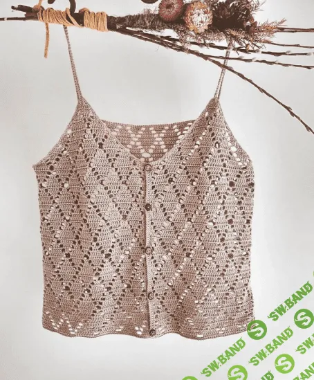 [Вязание] Описание топ «Серена» [Alyona She] [Алена Шестопалова]